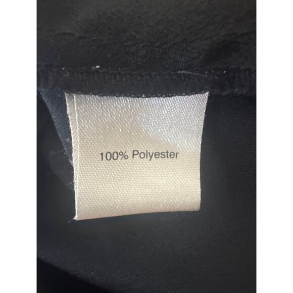 2/$30 5148 Black Small Polyester Mini Romper Waist Sash Front Tie & 3/4 Sleeves - Picture 12 of 16